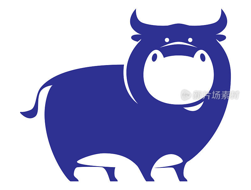 funny bull symbol